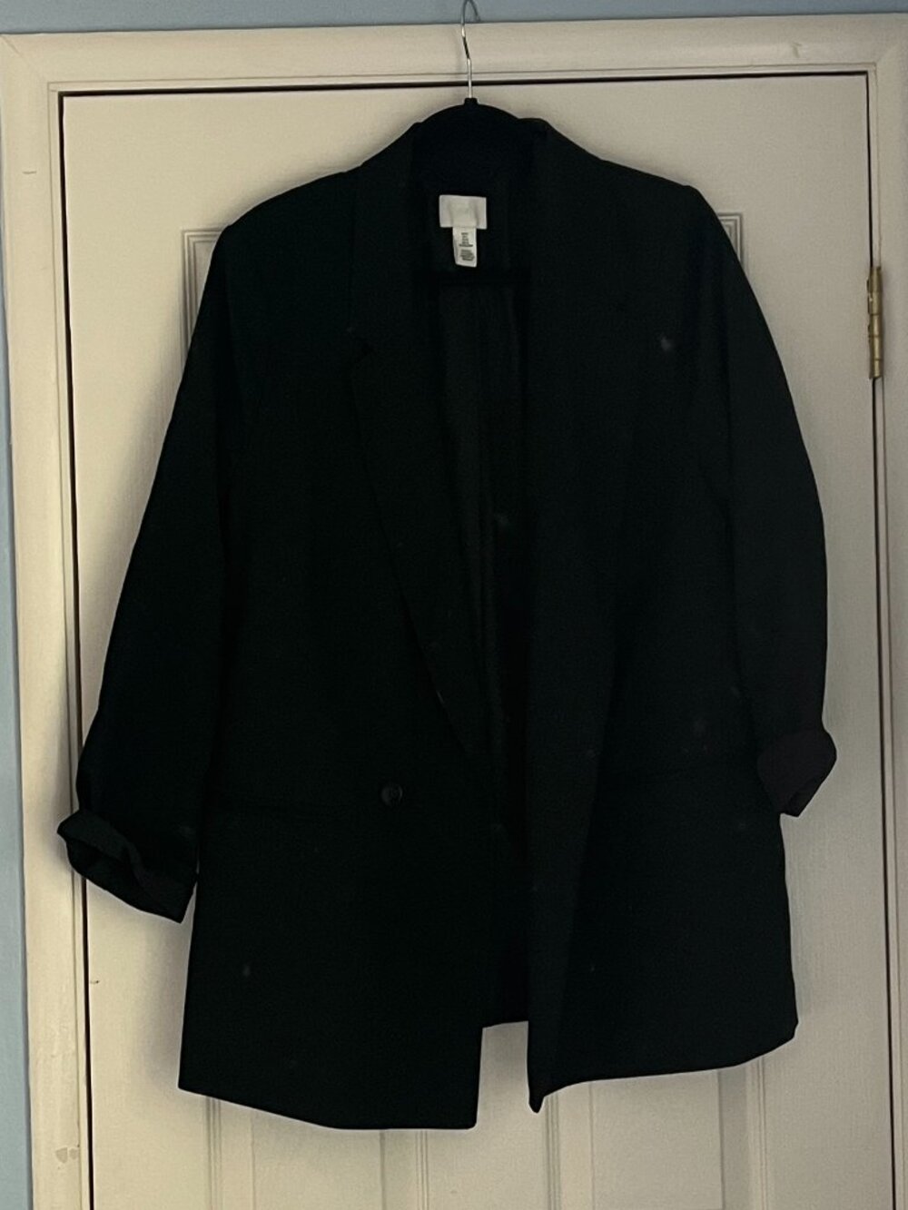 H&M Structured Black Blazer